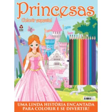 Imagem de Princesas - Colorir - Especial - Vol. 02 - Uma Linda História Encantada Para Colorir e Se Divertir!
