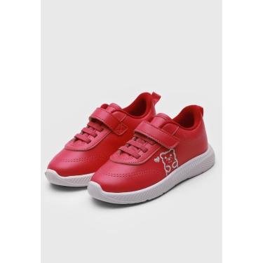 Imagem de Tênis Infantil Casual De Velcro Ursinho Molekinha ORIGINAL - 2723.106 Cor:;Tamanho:20-Feminino