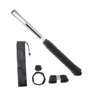 Imagem de Vaveren Badminton Racket Swing Stick Badminton Swing Training Aid, com cordão anti -Drop, ferramenta auxiliar para jardins iniciantes, Preto