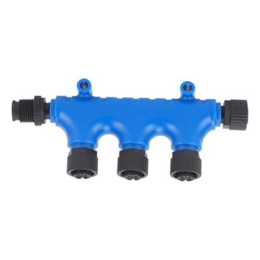 Imagem de NMEA 2000 3 PORT T CONECTOR - M12 5 PIN IP67 Terminador de Camisetas de Cabo de Backbone à Prova D'água para Redes Lowrance e Simrad