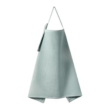 Imagem de Dynwave Encurso de enfermagem para a mãe coberta de cobertor de cobertor embrulhada com alça de pescoço ajustável Aventning Aventn Baby AmitleFeeding Tampa, Verde