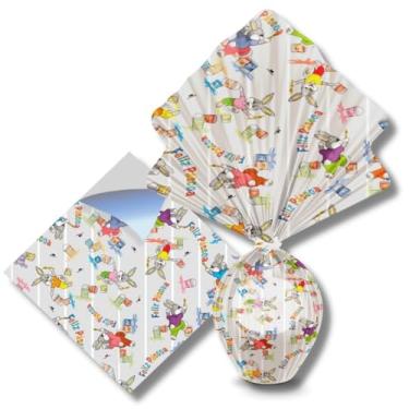 Imagem de Envelopes Temáticos de Páscoa, 25x25cm, Branco, Pacote com 25 Unidades