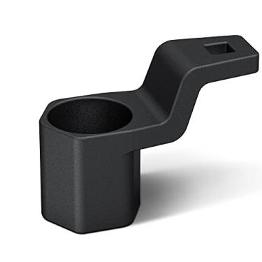 Imagem de MOSTPLUS Ferramenta de remoção do suporte da polia da manivela do virabrequim do amortecedor compatível com Honda Acura Harmonic 50 mm