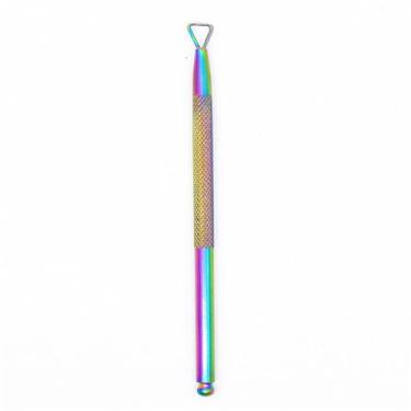 Imagem de Tesoura de cutícula de aço inoxidável, aparas de unha de aço, conjunto de três peças para corte de unhas, cinza escuro, BH01