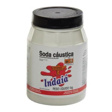 Imagem de Soda Cáustica Desincrustante Alcalino Indáia 1 Kilo - Indaiá