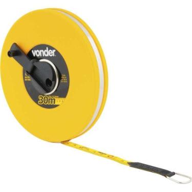 Imagem de Trena com Fibra De Vidro 30m X 12,5mm Vonder