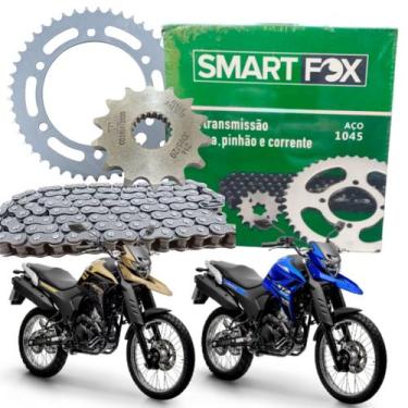 Imagem de Kit Relação Transmissão Xtz Lander 250 2018 2019 2020 2021 2022 2023 2