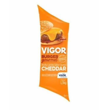 Imagem de Requeijão Cheddar 1,5kg - Vigor - Vigor 