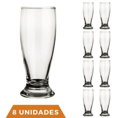Imagem de Conjunto 8 Copo 200ml Munich Cerveja Restaurante Chop Nadir - NADIR FI