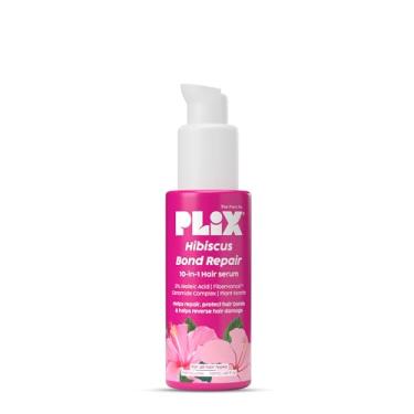 Imagem de Plix Hibiscus 10 em 1 Bond Repair Hair Serum para reduzir a quebra e os fios nutridos, 50 ml