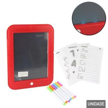 Imagem de Lousa Mágica Infantil LCD Escrever Desenhar Com Canetinhas - Ark Toys