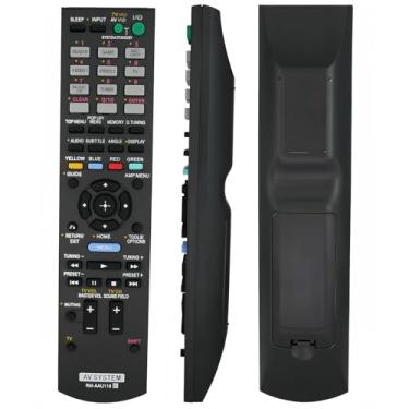 Imagem de Controle remoto de substituição adequado para STR-DH750 RM-AAU116 STR-DH830 RM-AAU113 para Sony Home Theater AV Receptor A/V