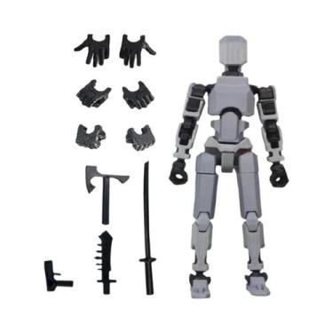 Imagem de 13 Figuras De Ação Titan Impressas Em 3D Multiarticuladas Móveis Lucky