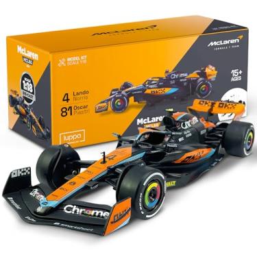 Imagem de Kit de modelo Formula 1 MCL60 – Escala 1:18 Racing F1 MCL60 modelo inspirado em Lando Norris e Oscar Piastri l Kit de montagem, molde colecionável, 140 peças