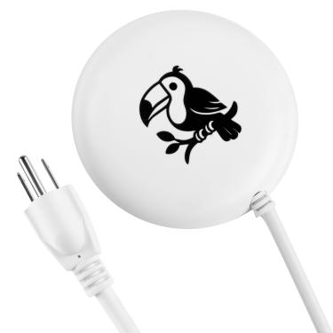 Imagem de vassillias Aquecedor de banho de pássaros e descongelador de lago, controlado termostaticamente com desligamento automático, aquecedor de água externo à prova de inverno para banhos de pássaros e