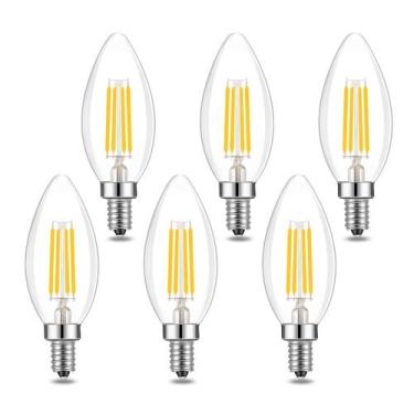 Imagem de Lâmpada LED Lamsky E14 regulável 4W 400LM 4000K 110V (pacote com 6)