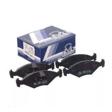 Imagem de Jogo de pastilhas de freio dianteira palio, siena, versões diversas, f