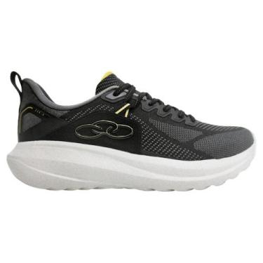 Imagem de Tênis Masculino Esportivo Olympikus Zex 2 Confortável 380, Preto, 42