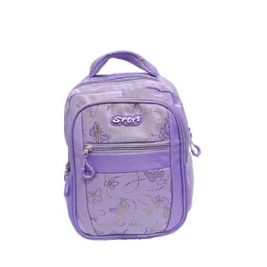 Imagem de Mini Mochila Feminina Dessenho de Borboleta - NoBrand, Roxo.
