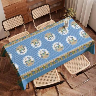 Imagem de Toalha de Mesa Estampada 2,50x1,4 Metros Plastico Pvc Térmica Impermeá