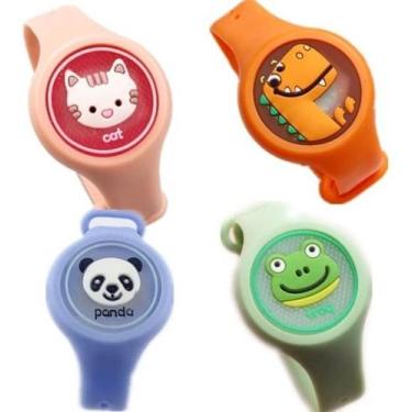 Imagem de Pulseira Repelente Anti Mosquito Led Infantil - Relogio led Repelente,