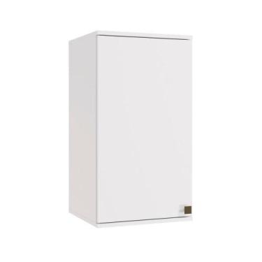 Imagem de Armário Aéreo Celeste Kappesberg 100% Mdf 1 Porta Branco
