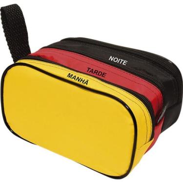 Imagem de Estojo Organizador de Remédios AM/TD/PM para USO Diário e Viagens - Re