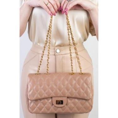 Imagem de Bolsa de couro matelassê quilted Penélope-Feminino