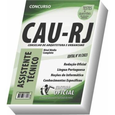 Imagem de Apostila Cau - Rj - Assistente Técnico