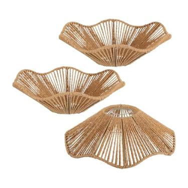 Imagem de Generic Conjunto de 3 Abajures de Tecido para Luminárias Pendentes, Lustres e Outros Acessórios para Sala de Estar