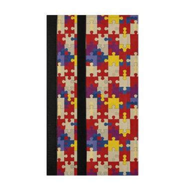 Imagem de Burbuja Conjunto de 2 capas coloridas para maçanetas de porta de geladeira, forno, micro-ondas, antiderrapante, 35,5 x 14 cm