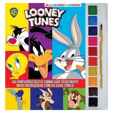 Imagem de Livro - Looney Tunes Livro para Pintar com Aquarela - On Line Editora