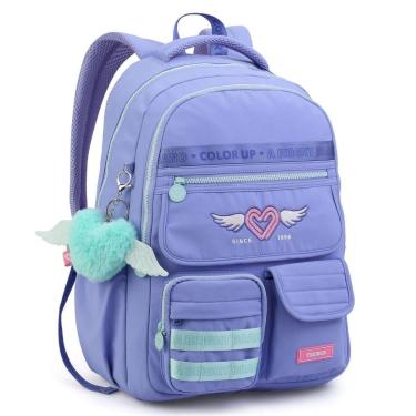 Imagem de Mochila Feminina Juvenil Compartimento Laptop ColorUp-Feminino