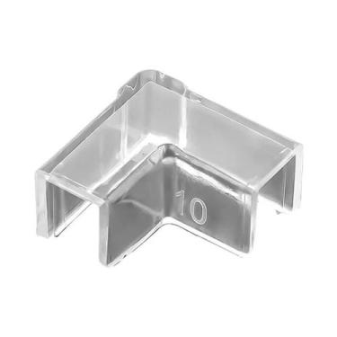 Imagem de Protetores De Canto Transparentes De Silicone Para Aquário, Conjunto D