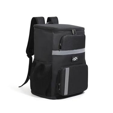 Imagem de Mochila térmica térmica para uso externo – à prova de vazamento, 48 latas, bolsa térmica à prova d'água para retenção de 12h quente/frio - Cooler macio para viagens, acampamento, praia, almoço, com