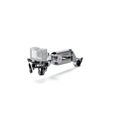 Imagem de Tilta Hydra Alien Mini Kit de ciclismo (universal) Braço de absorção de choque com amortecimento hidráulico | Compatível com DJI Action 3/4, Insta360 X4/X3, câmeras de ação | Suporte leve para carro e