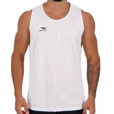 Imagem de Regata Masculina De Academia Cavada Penalty X Dry Corrida Nf, M, Branc