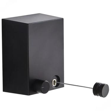 Imagem de Varal De Parede Retrátil Fio Aço Inoxidável Suporta(Preto)