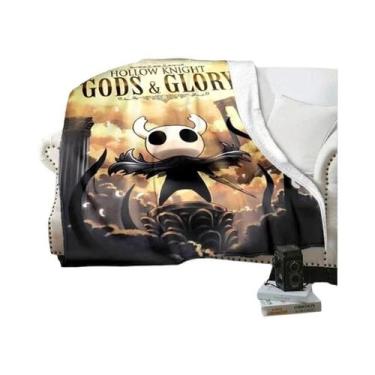 Imagem de Cobertor 3D Impresso De Cartoon Do Jogo Hollow Knight, Confortável E M