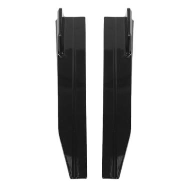 Imagem de WALFRONT Difusor de Winglet de Saia Lateral Universal, Plástico Abs, 560mm, Spoiler Aerodinâmico para Maior Estabilidade na Maioria Dos Veículos (Preto brilhante)