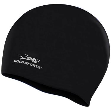 Imagem de Touca De Natação Gold Sports Junior De Silicone-Unissex