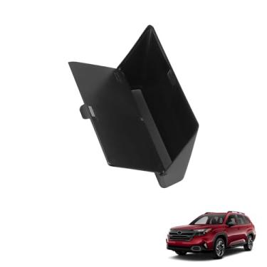 Imagem de smabee Caixa de armazenamento oculta de console central para Subaru Forester 2025 2026 Caixa oculta de controle central bandeja de armazenamento ABS acessórios internos de carro preto