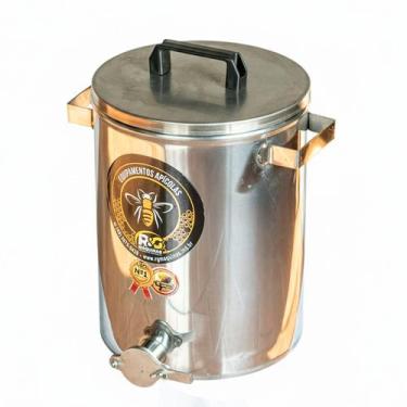 Imagem de Decantador de Mel 30 kg - Eficiente e Rápido - RG Mquinas LTDA, Inox 3