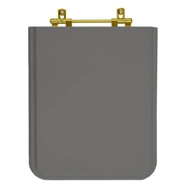 Imagem de Assento Sanitário Square Ambar (Cinza Escuro) Para Vaso