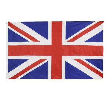Imagem de Bandeira Union Jack UK 90x150cm Poliéster British National Fl - yiweis