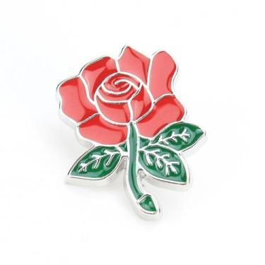 Imagem de Brooch Pin Alloy Red Rose Flower para blusa e jaqueta de lapela - Yiwe