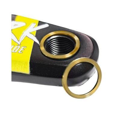 Imagem de Espaçador De Pedal De Bicicleta Em Liga De Titânio 2 Peças Anel De Pro