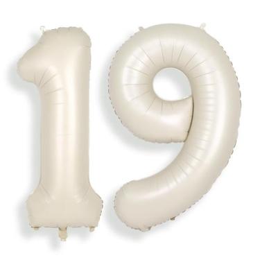 Imagem de Balões Foil Helium Number Festa de 19 anos da SUWEN