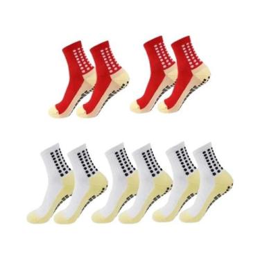 Imagem de Meias Esportivas Masculinas Antiderrapantes Para Futebol, Basquete, Yo