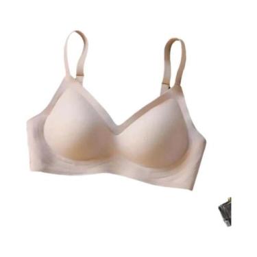 Imagem de Sutiã Esportivo Sem Costura Para Mulheres Com Efeito Push-up, Suporte 